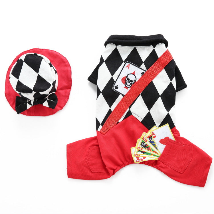 Pet clothing, funny dog clothing, Independence Day holiday outfit