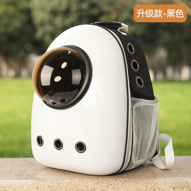 Portable cat bag Transparent outing bag Crossbody pet bag Cat handbag Pet backpack