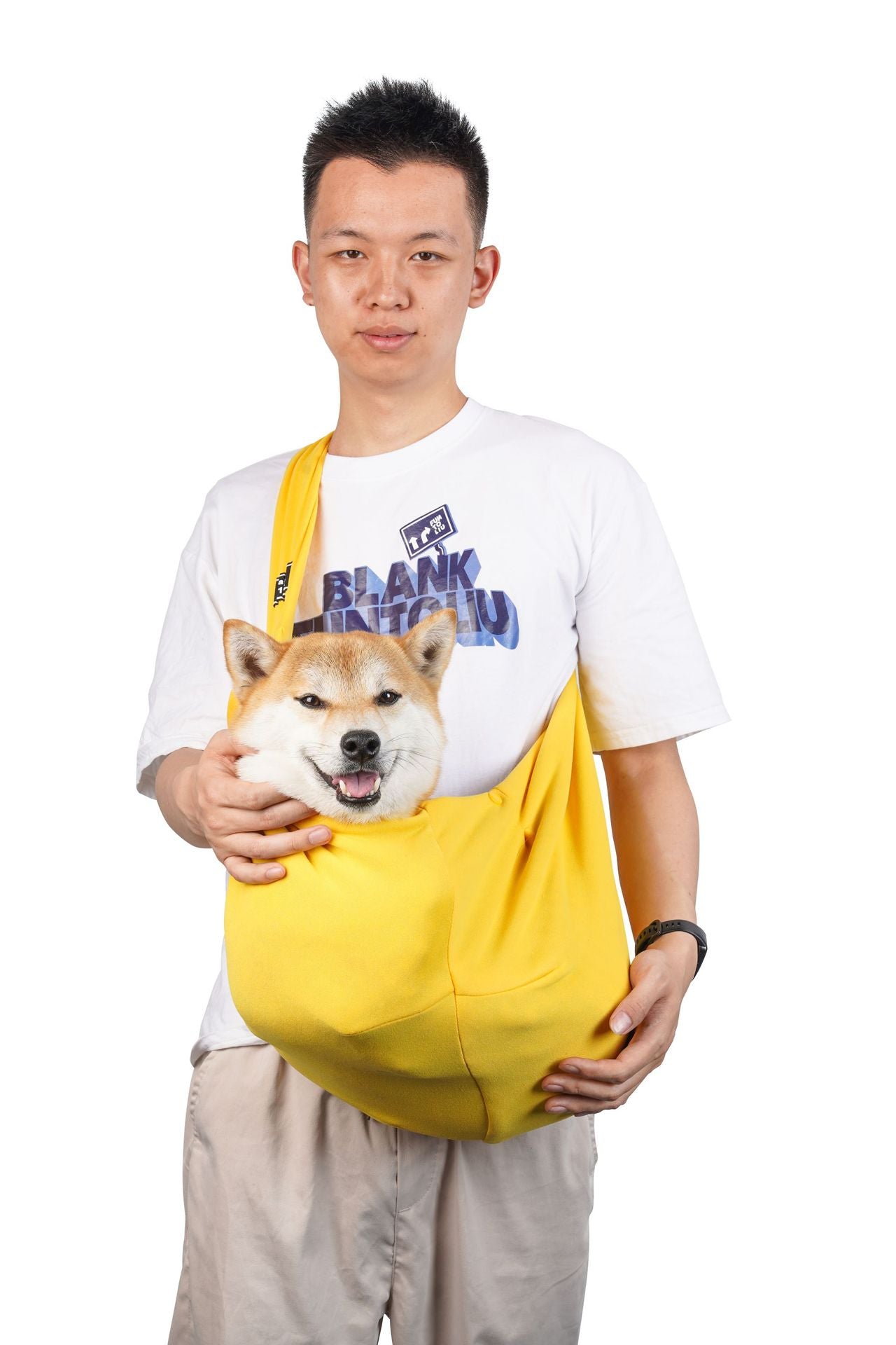 Crossbody breathable dog folding pet bag large-capacity pet supplies wholesale cross-border special for going out portable cat bag