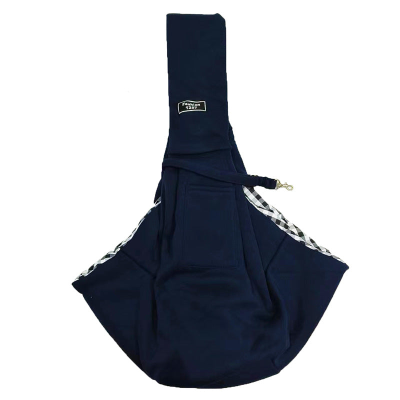 Crossbody breathable dog folding pet bag large-capacity pet supplies wholesale cross-border special for going out portable cat bag