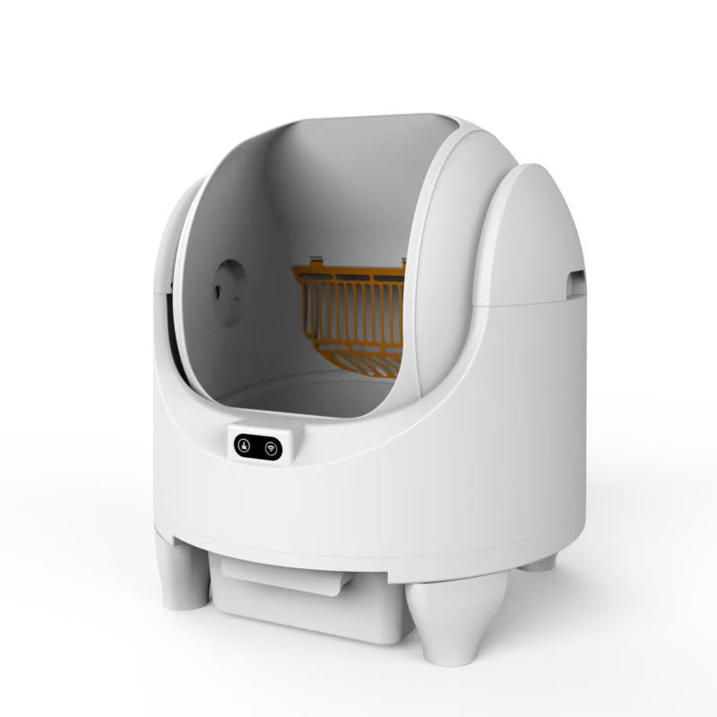 Fully automatic cat litter box, large space intelligent shit shoveling machine, fully enclosed deodorization and sterilization cat toilet
