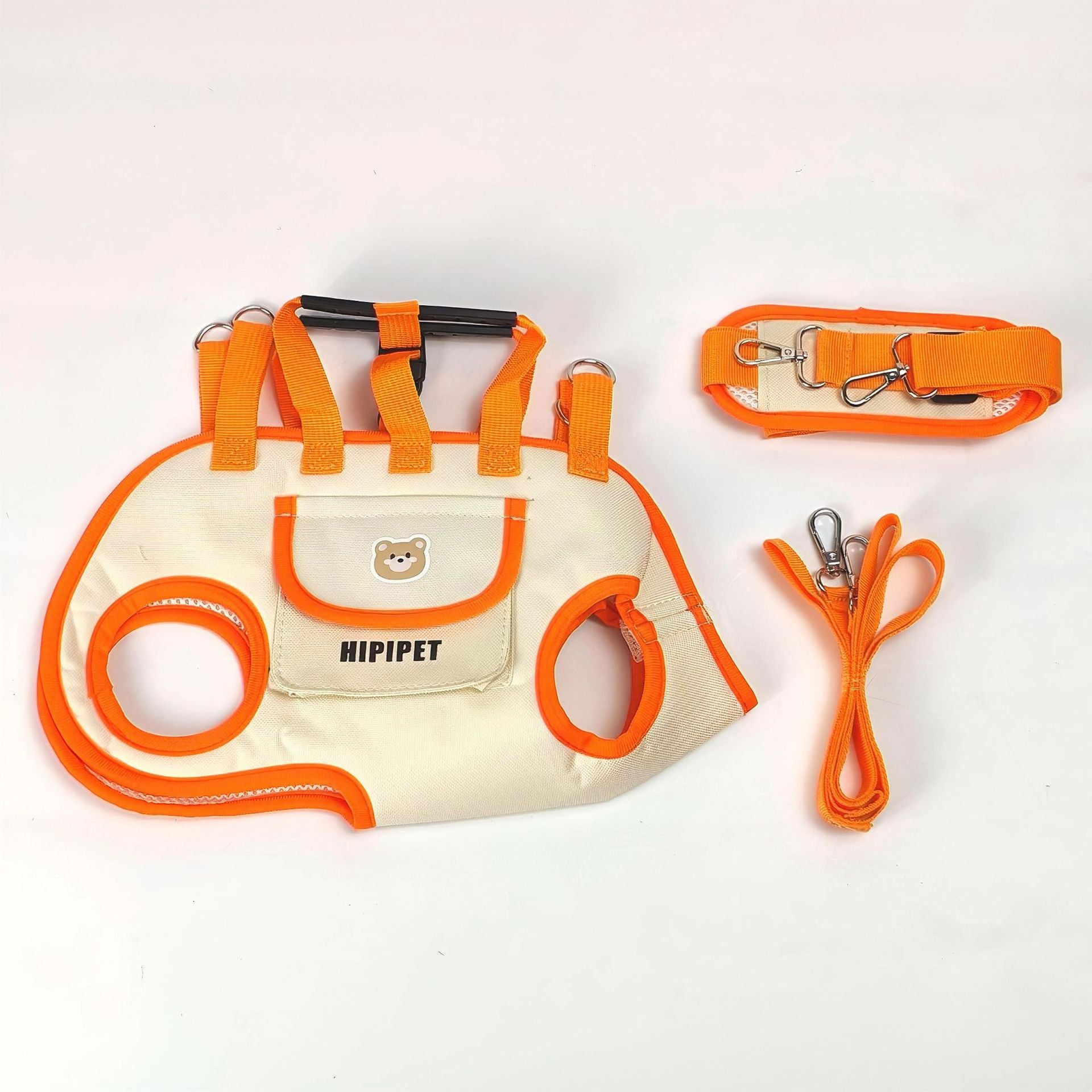 Cat bag dog bag outdoor portable breathable pet traction backpack hand carry diagonal span out lightweight travel strap artifact