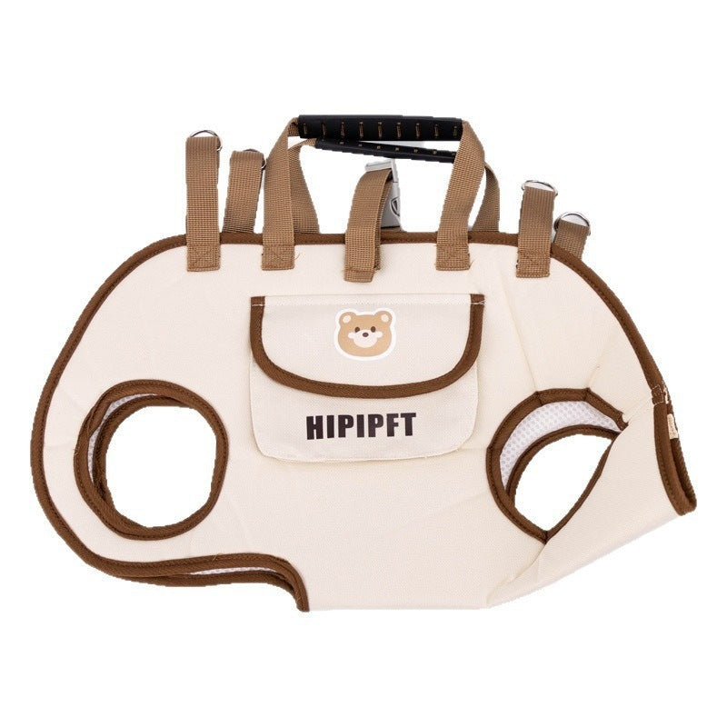 Cat bag dog bag outdoor portable breathable pet traction backpack hand carry diagonal span out lightweight travel strap artifact