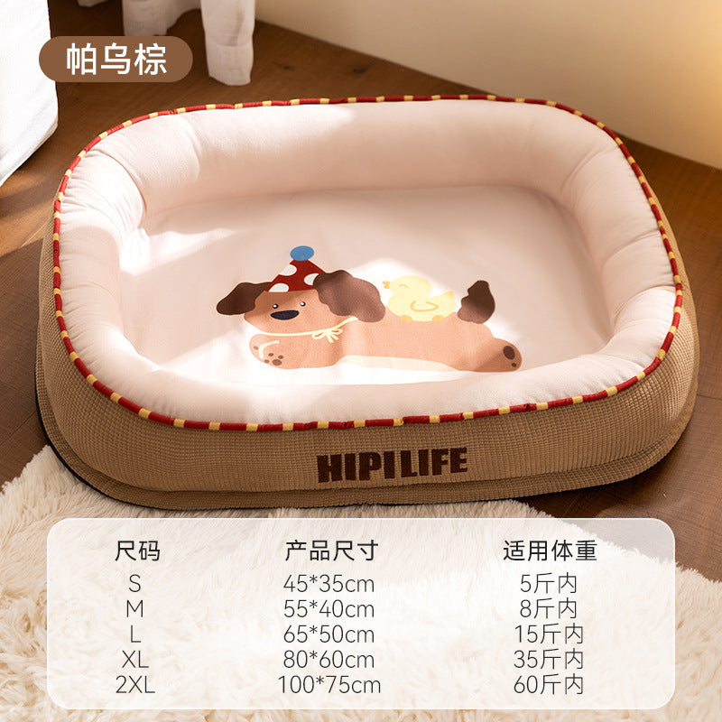 Cat nest autumn and winter round nest knitted tent nest thickened warm yurt Christmas cat house cross-border kennel pet nest