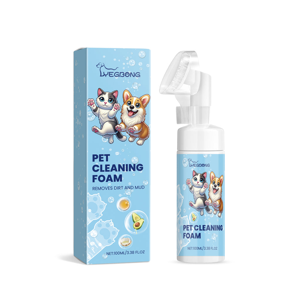 Pet paw foam cleaner, dog and cat cleaning foot sole foot pad care cleaner