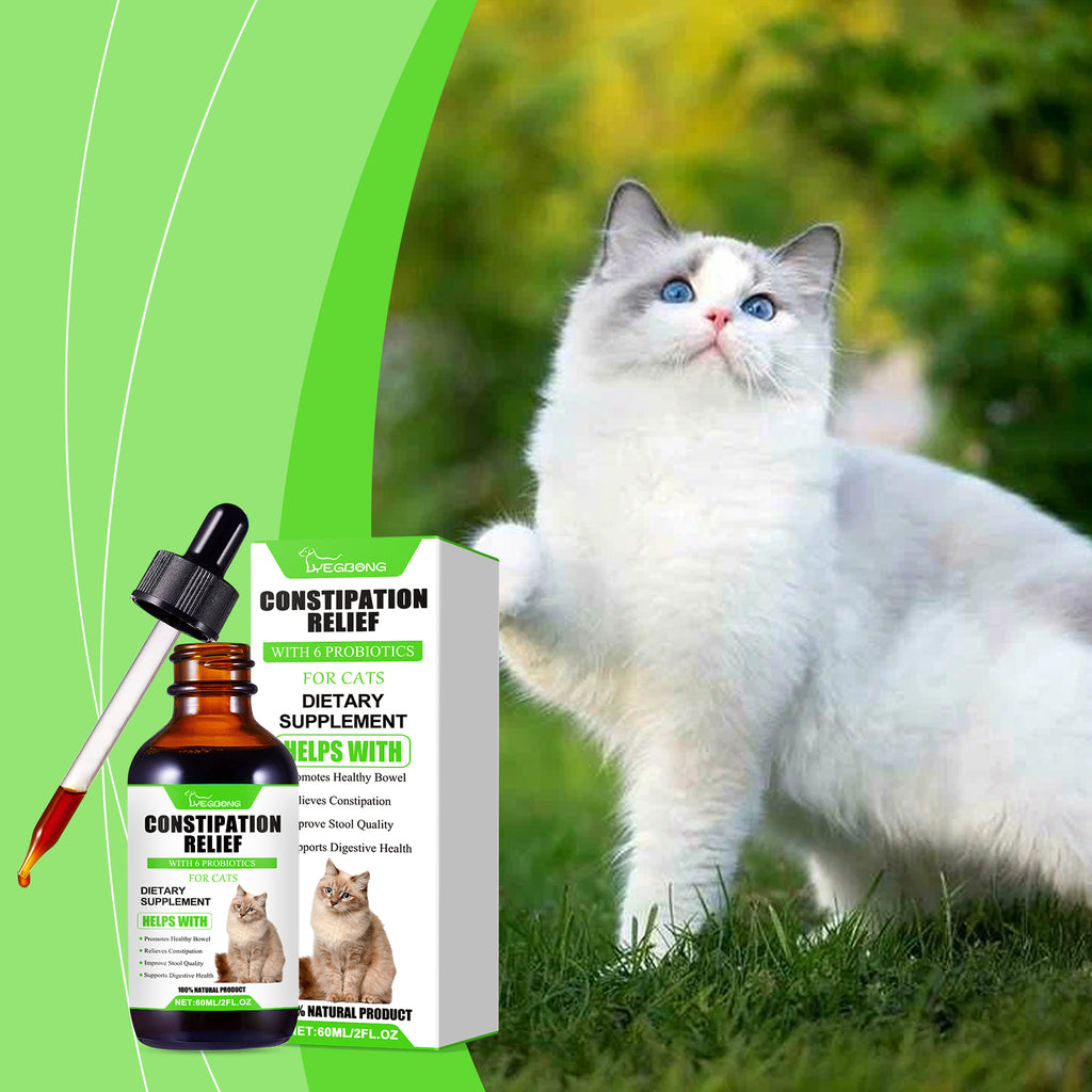 Probiotic drops for cats, care for cat health and vitality, care and absorb nutritional supplements