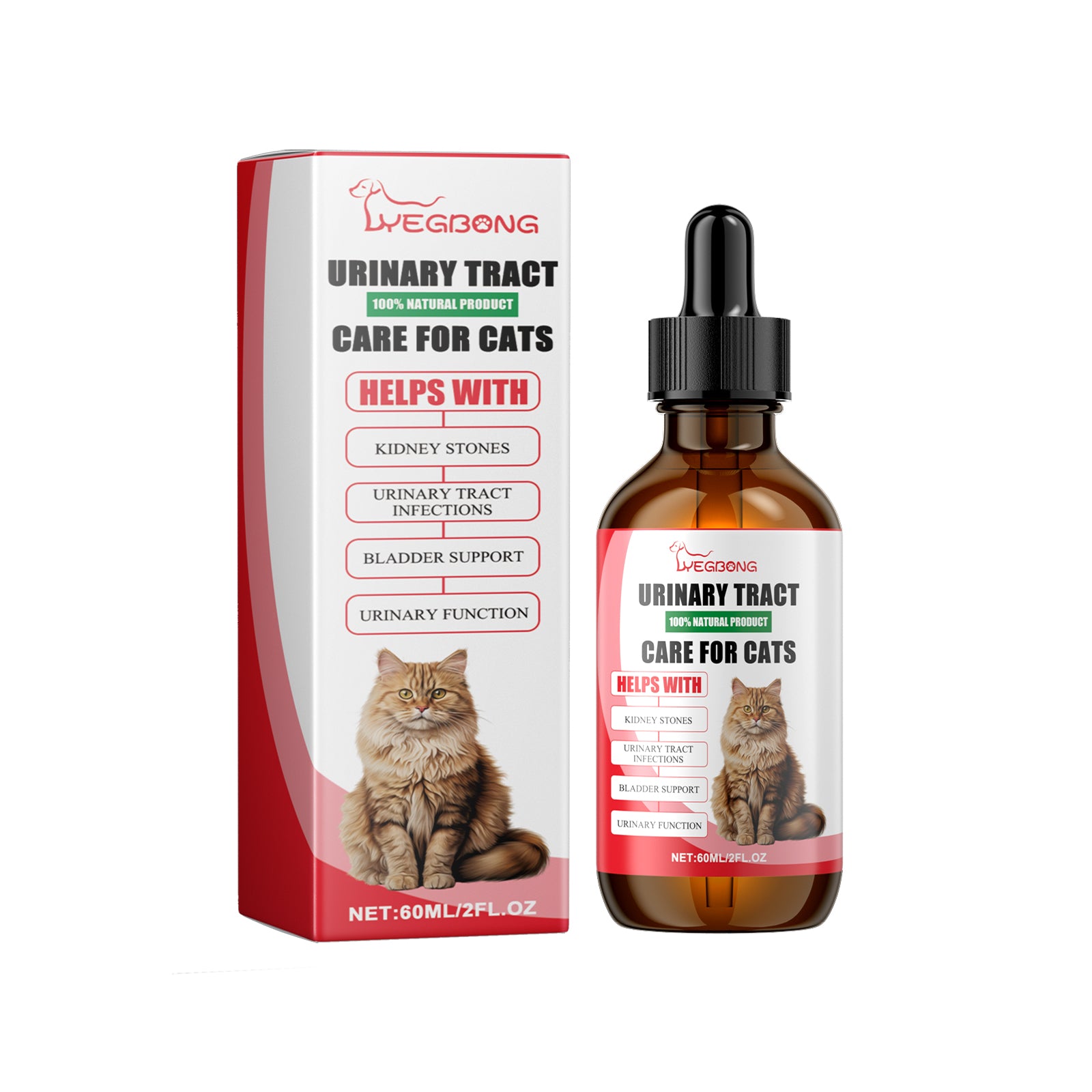 Pet dietary supplements, care for pet physical discomfort, cat absorption nutritional supplements