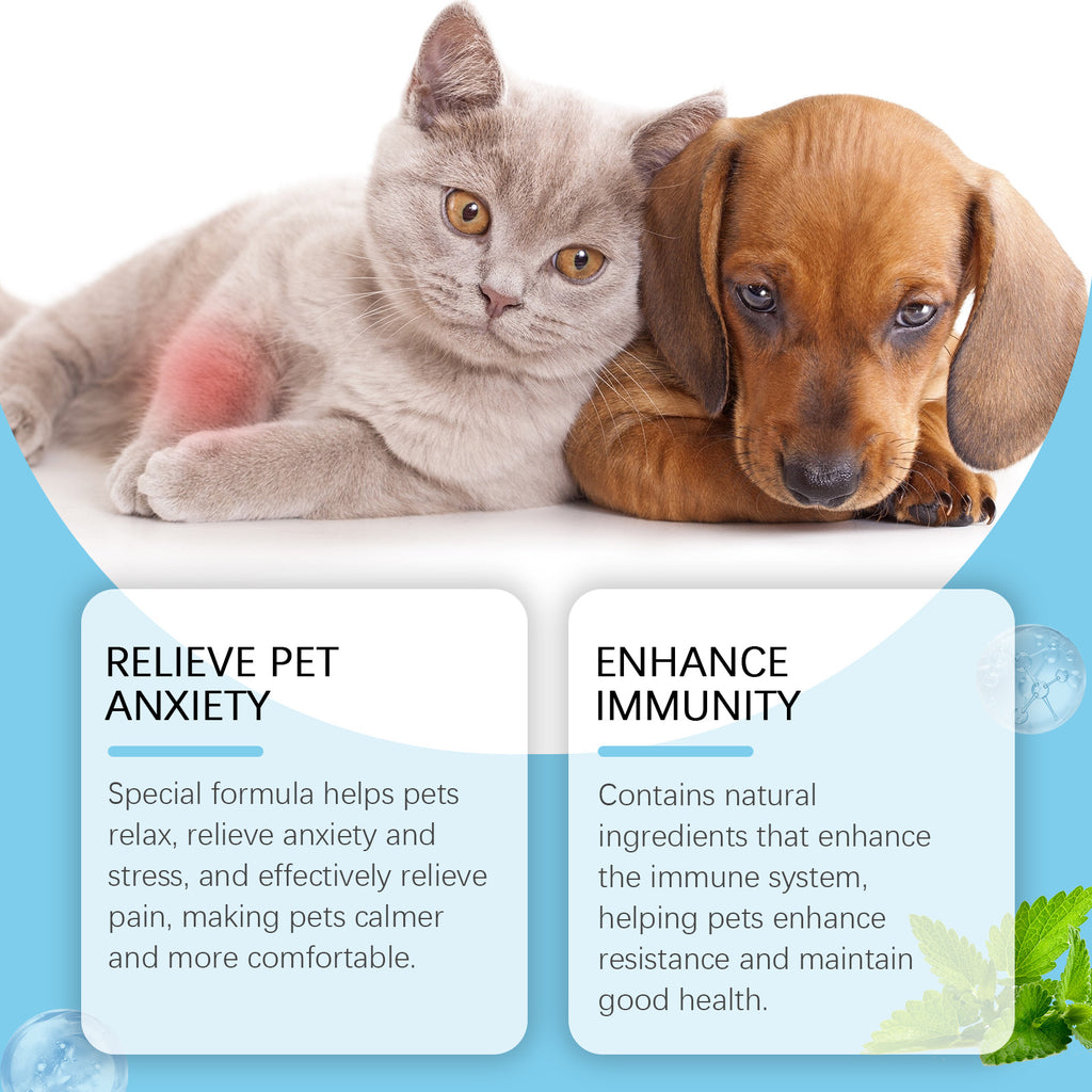 Pet Care Drops, Pet Immunity Boosting Dog Care Pet Nutritional Supplements for Cats