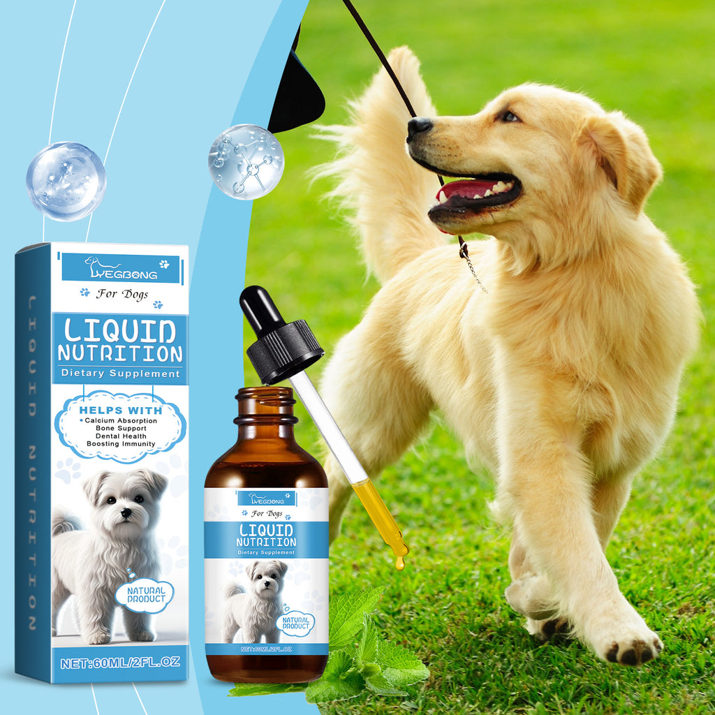 Pet Vitamin Supplement Drops to Boost Immune Vitality Health Dietary Supplement Drops