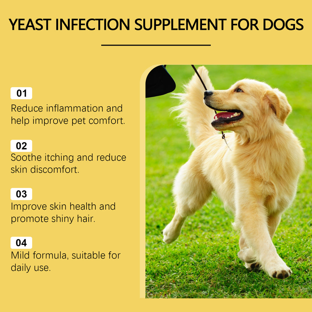 Pet Herbal Supplements, Pet Relief In Vitro Skin Care Herbal Yeast Supplements