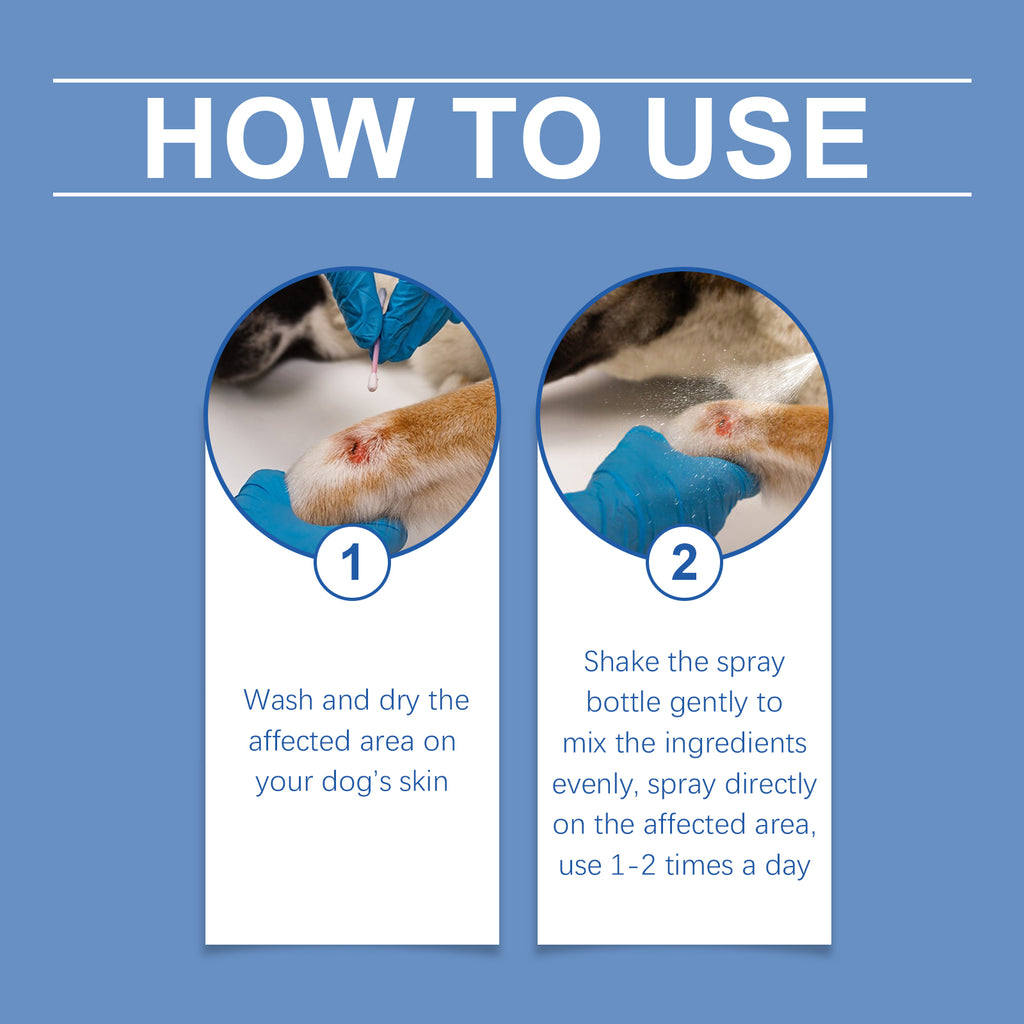 Dog Care Spray, Cleansing Dog Care Pet Plant Essence Skin Care Spray