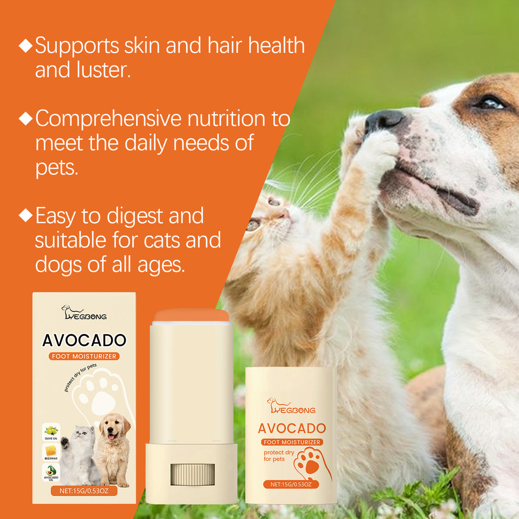 Pet moisturizing claw cream, pet grooming, anti-drying and cracking, meticulous care, sole care, foot moisturizing cream