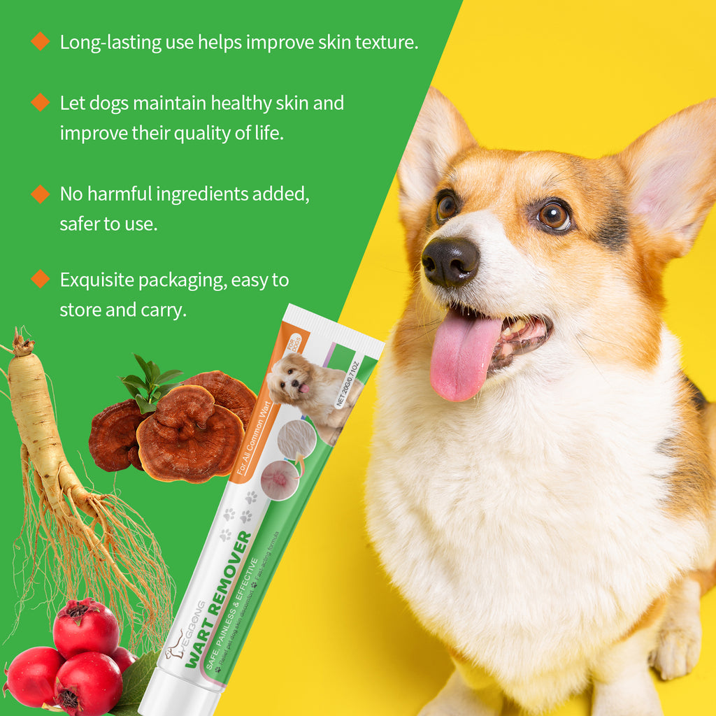 Dog Skin Cleansing Cream, Gentle Herbal Ingredient Formula to Care for Dog Body Skin Cleansing