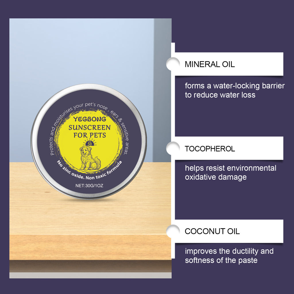 Pet protective cream, mild ingredients soothing care clean pet skin cat ** often used