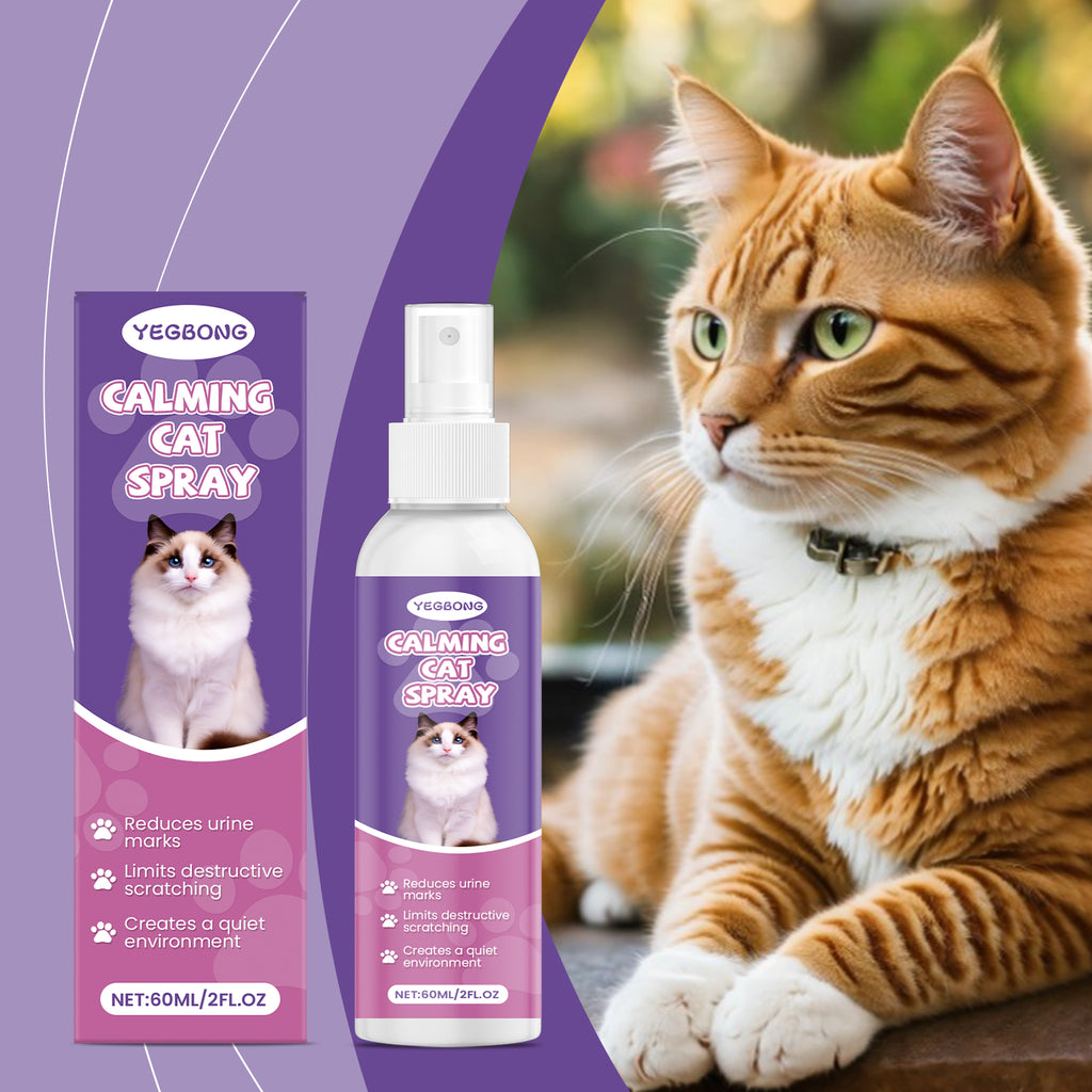 Cat Care Spray, Soothing Emotions Cat Anti-scratching Urinary Behavior Gentle Care Spray