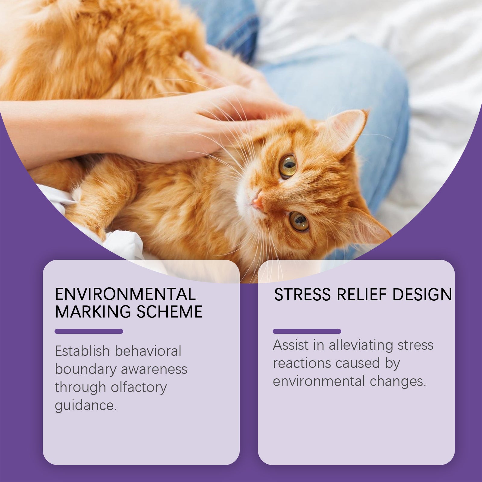 Cat Care Spray, Soothing Emotions Cat Anti-scratching Urinary Behavior Gentle Care Spray
